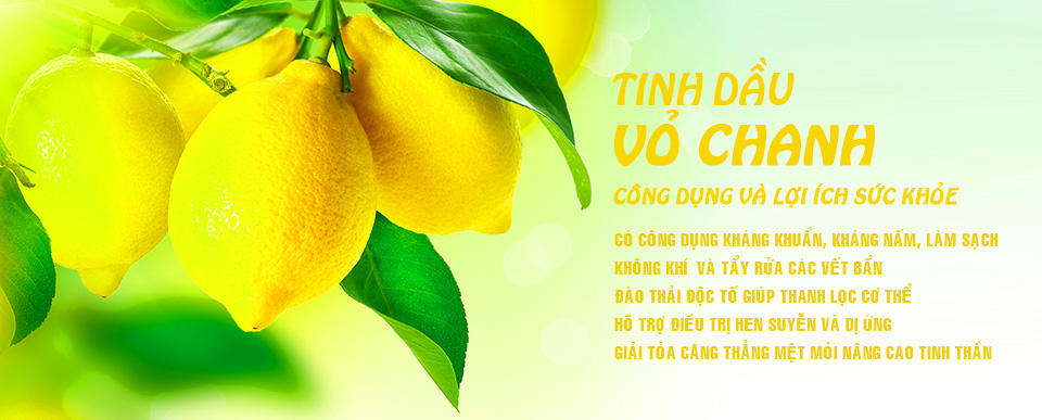 Tinh Dầu Vỏ Chanh - Charmi