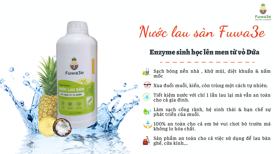 NƯỚC LAU SÀN FUWA3E 100ml